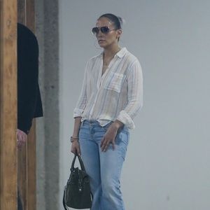 Rails pastel stripe button down - as seen on Jlo!